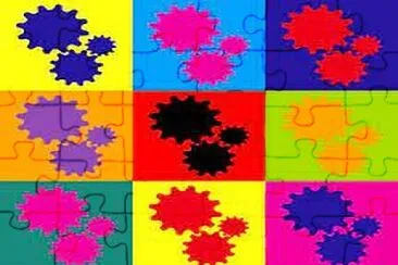 draw jigsaw puzzle