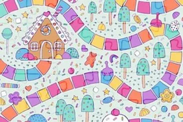 candyland jigsaw puzzle