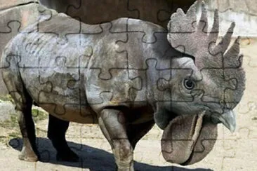 Rhino Chicken jigsaw puzzle