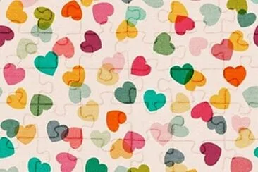 hearts jigsaw puzzle