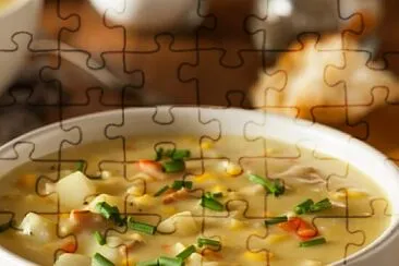 a jigsaw puzzle