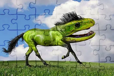 Horse Snake jigsaw puzzle