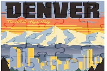 Denvere Travel Poster