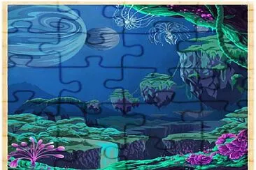 Pandora Travel Poster jigsaw puzzle