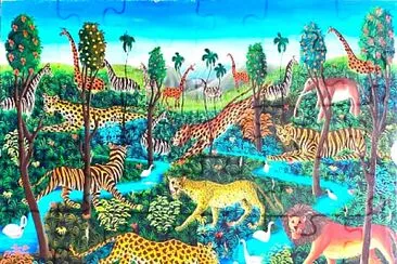 la jungle jigsaw puzzle