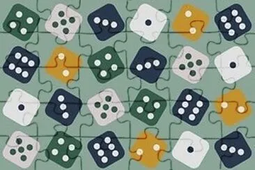 dice jigsaw puzzle