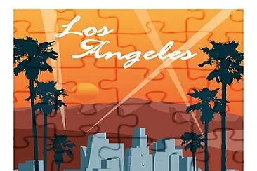 Los Angeles Travel Poster