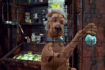 פאזל של scooby cientista