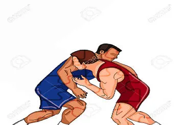 wrestling jigsaw puzzle