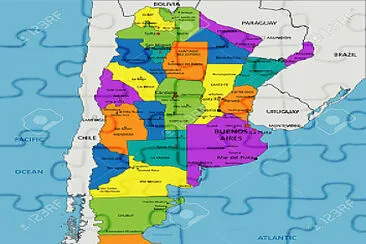 Argentina mapa politico