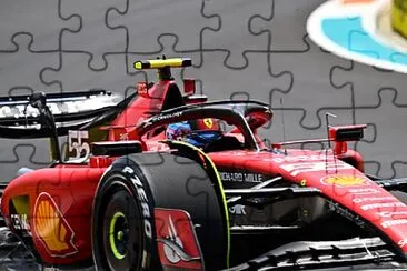 F 1 Carlos Sainz jigsaw puzzle