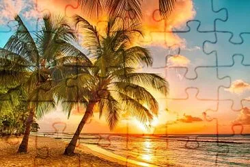 Coucher de soleil jigsaw puzzle