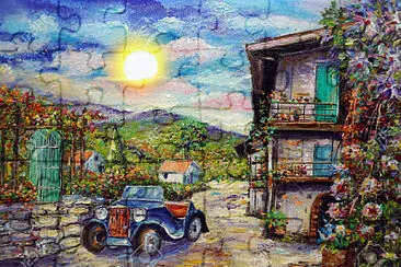 Pintura jigsaw puzzle