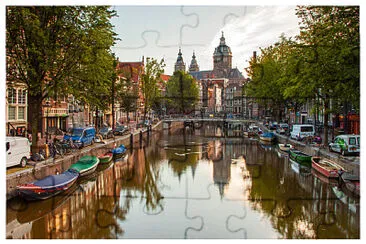 424- AMSTERDAM jigsaw puzzle