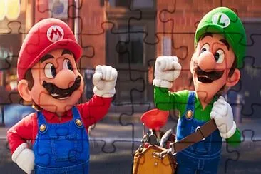 mario y hermano jigsaw puzzle