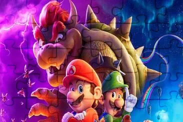 mario bouser luigui jigsaw puzzle