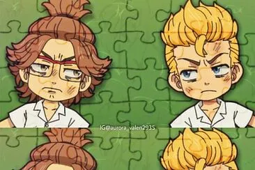 Yamagishi e Takemichi jigsaw puzzle