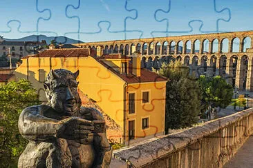 Acueducto de Segovia jigsaw puzzle