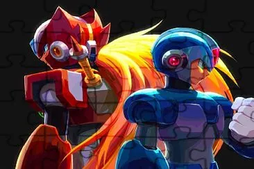 Mega man jigsaw puzzle