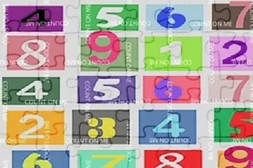 numbers jigsaw puzzle