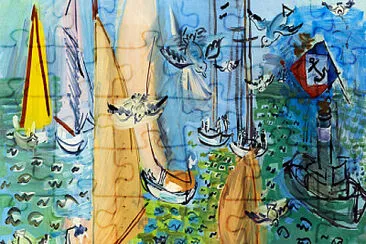 Dufy voiles au vent