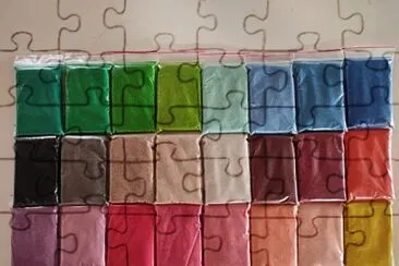 AREIA COLORIDA jigsaw puzzle