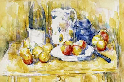 Apples on a Sideboard