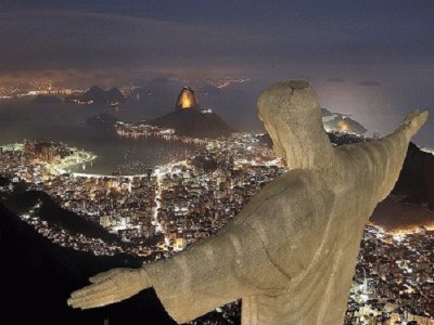 CRISTO DEL CORCOBADO, BRAZIL