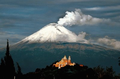 GREGORIO, POPOCATEPETL Y LA IGLESIA DE CHOLULA