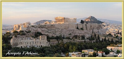 Acropole d 'Athènes.