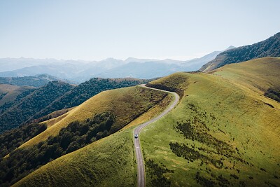 Vue sur la montagne