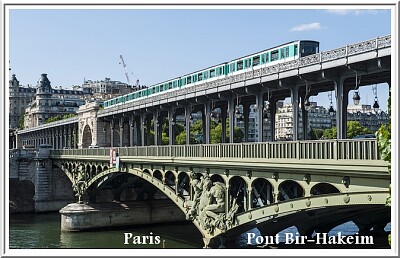 Pont Bir-Hakeim / Paris