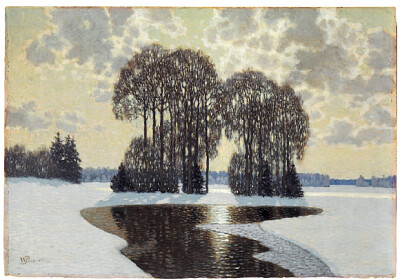 Wilhelm Purvitis Hiver 1910