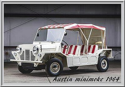 פאזל של Austin minimoke 1964