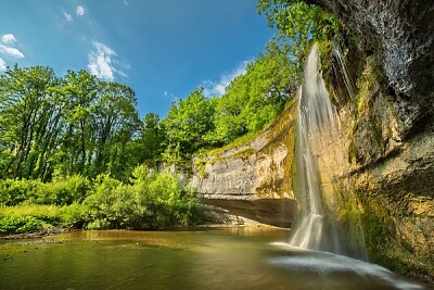 Cascade dans le Jura