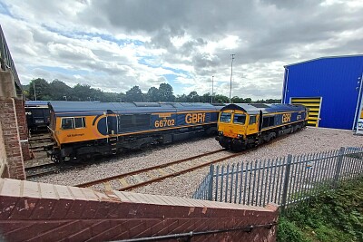 66 's at Tonbridge Shed