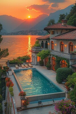 LAGO DE COMO ITALIA