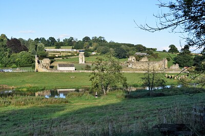 Kirkham priory from the train