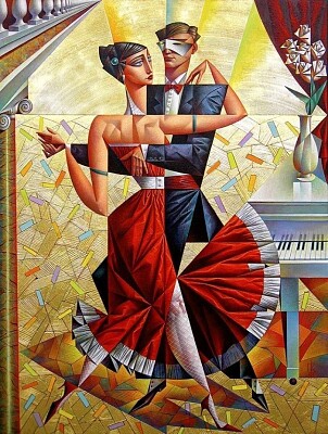 The seductive cubism of the artist Georgy Kurasov