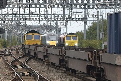 Trains at Swindon