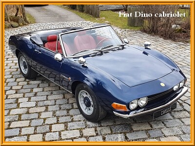 Fiat Dino cabriolet