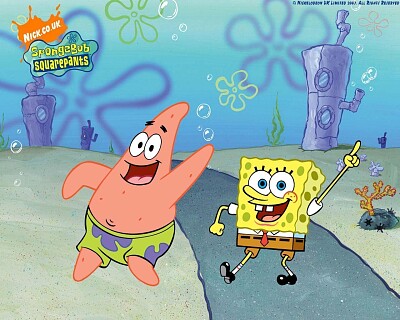 Patrick and SpongeBob