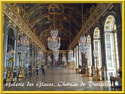 Galerie des Glaces, Château de Versailles