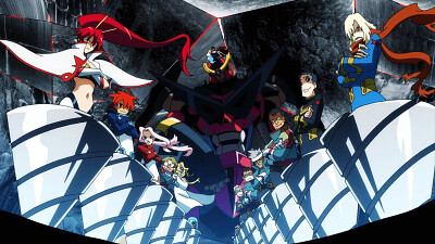 Gurren Lagann team anime