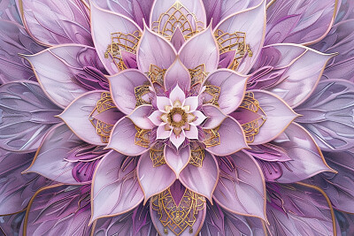 Floral Lotus Mandala