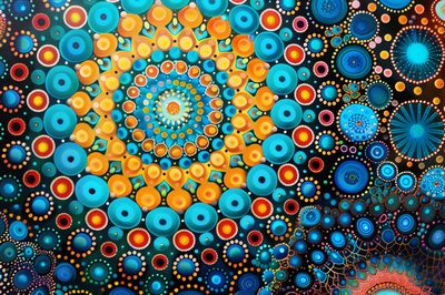 Mandala Dot Art