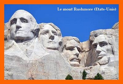 Le mont Rushmore (Etats-Unis)