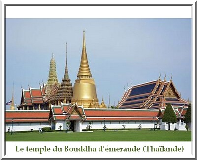 Temple du Bouddha d 'émeraude Thaïlande)