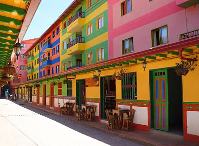 casas coloridas