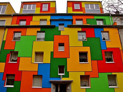 casas coloridas